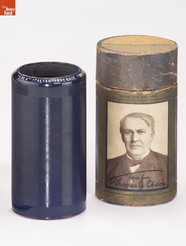 Edison Blue Amberol Cylinder Record, "Lola," 1915