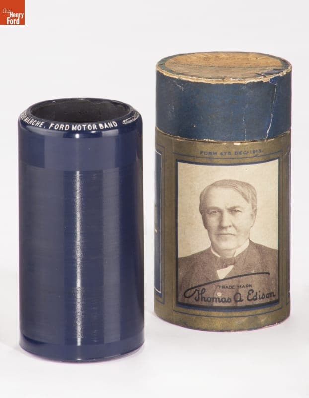 Edison Blue Amberol Cylinder Record, "Folie Bergere," 1915