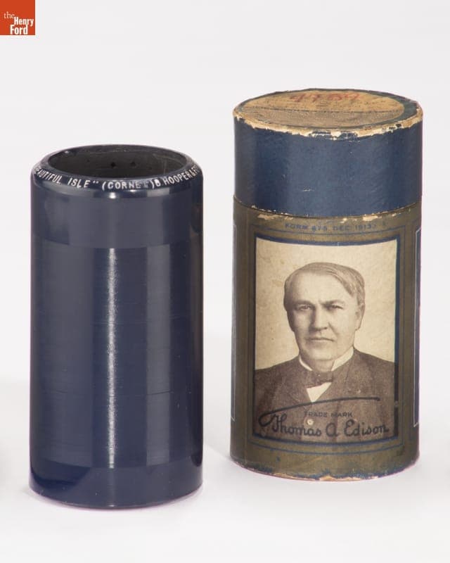Edison Blue Amberol Cylinder Record, "Beautiful Isle," 1915