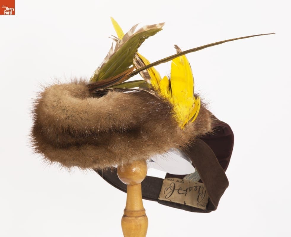 Hat, Worn by Augusta Denton Roddis, 1941