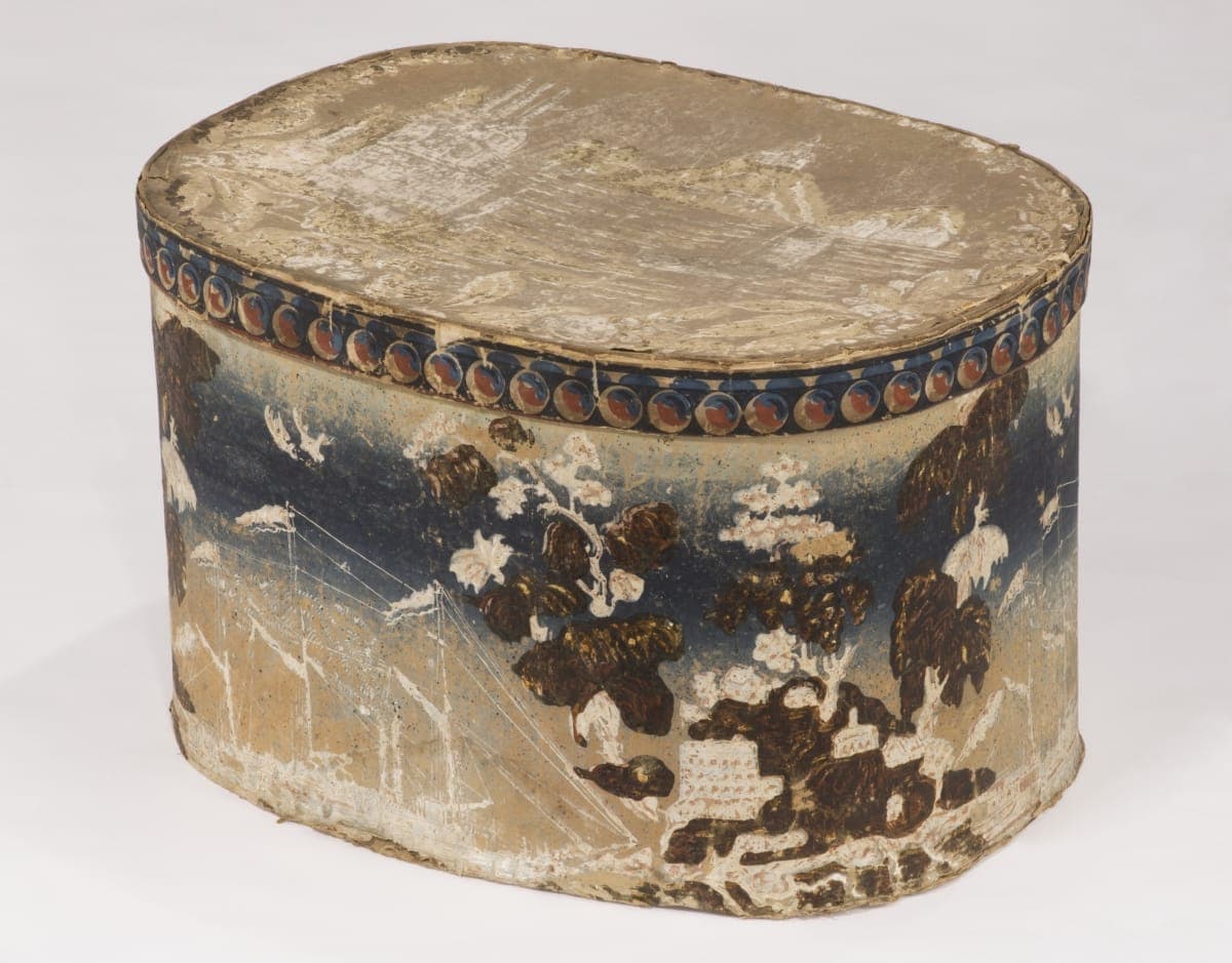 Bandbox, circa 1840