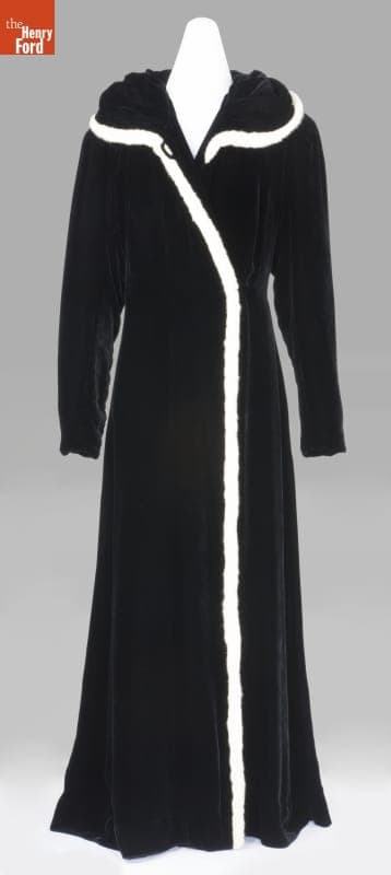 Evening Coat, Worn by Catherine Prindle Roddis, circa 1938
