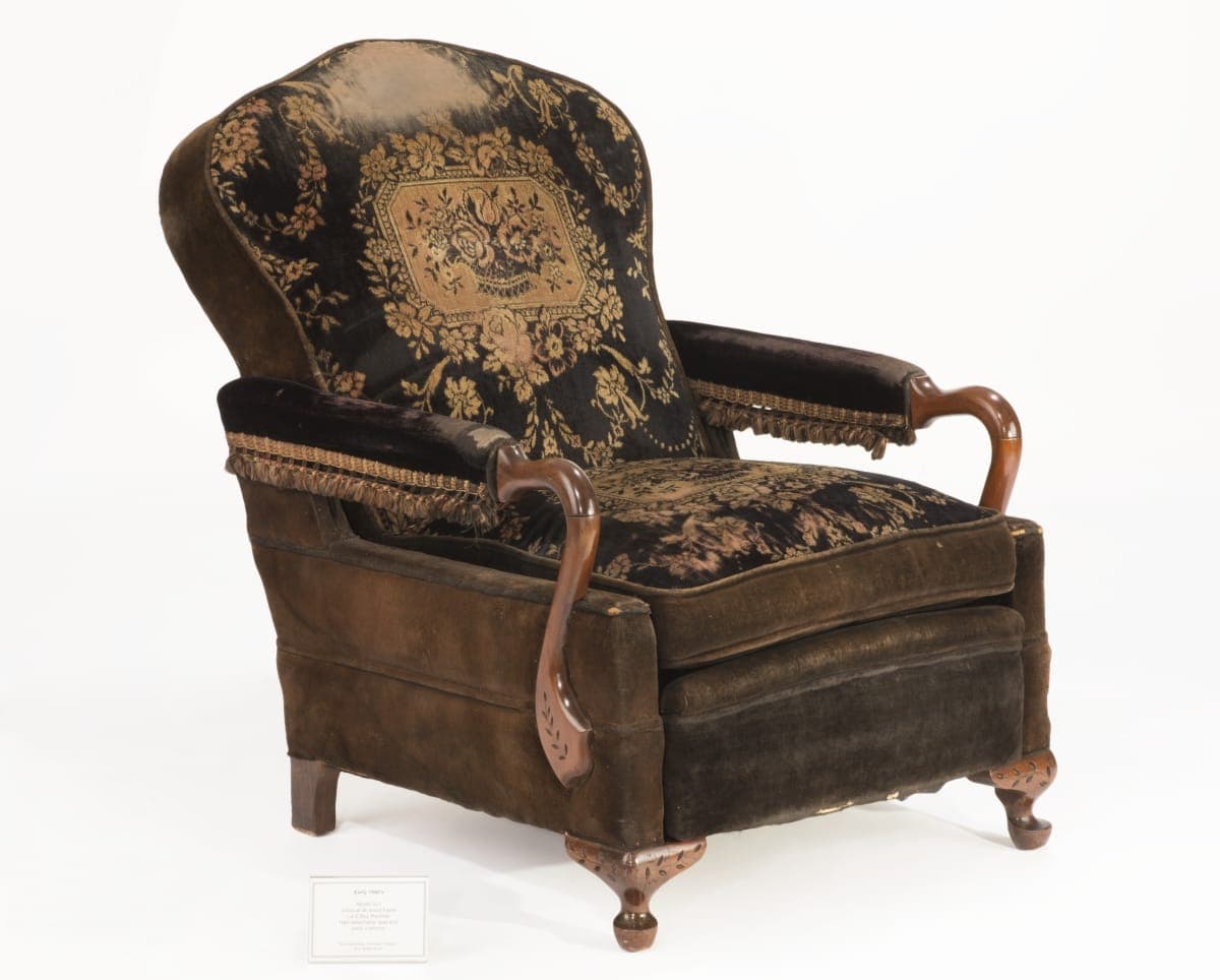 Floral City Furniture Company "Lazy Boy" Reclining Chair with Detachable Back and Seat, 1929