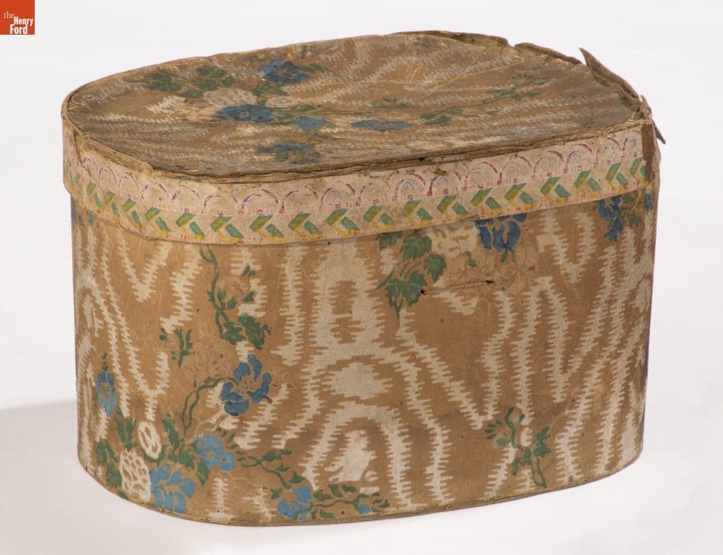 Bandbox, 1825-1850