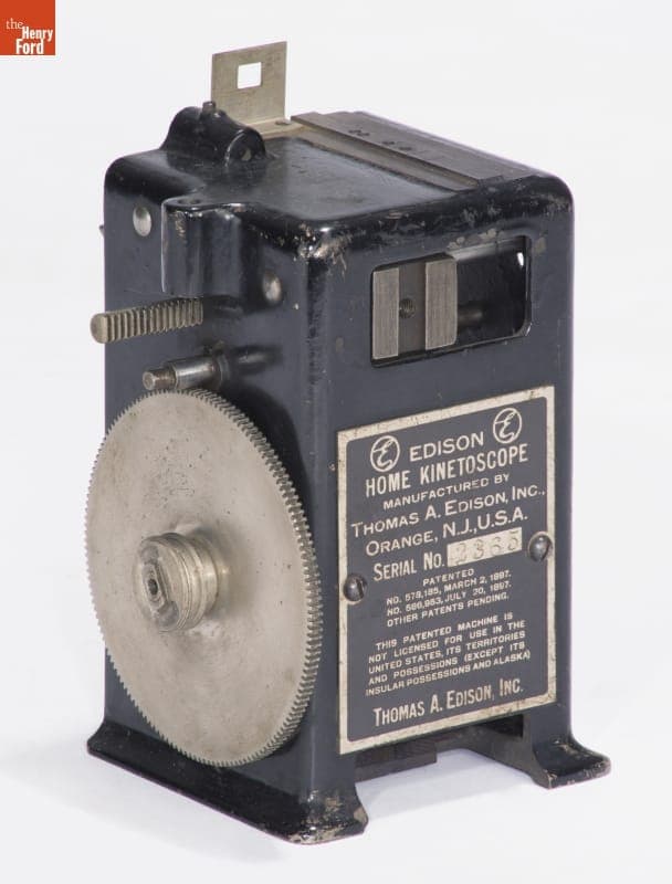 Edison Home Kinetoscope Mechanism, 1912-1913