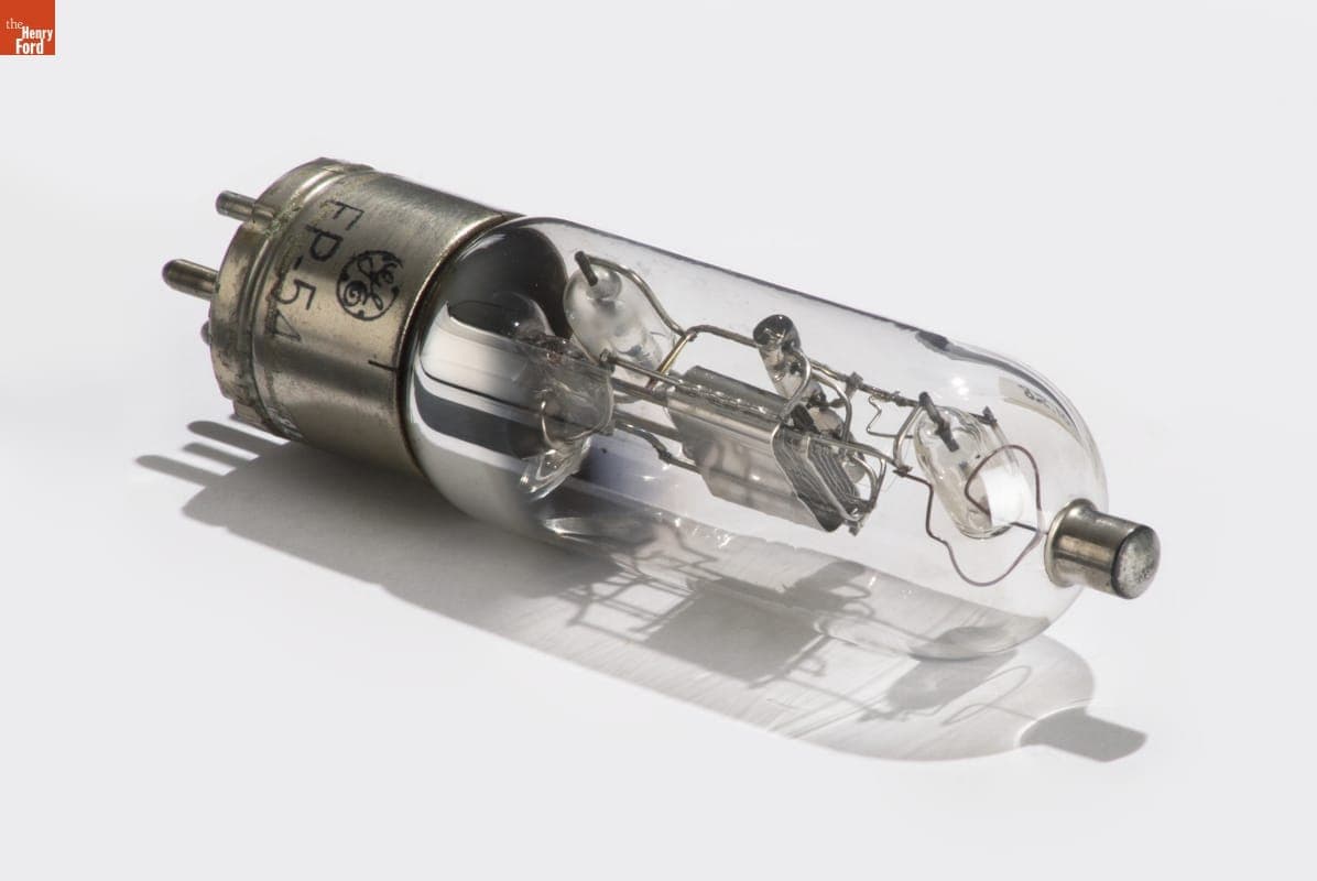 General Electric Company FP 54 Triode Vacuum Tube, circa 1942