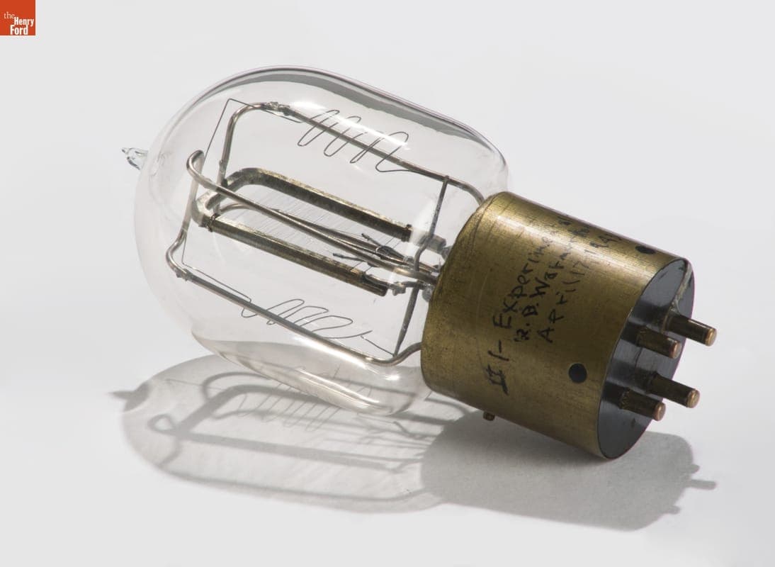 General Electric Experimental Triode Vacuum Tube, circa 1919