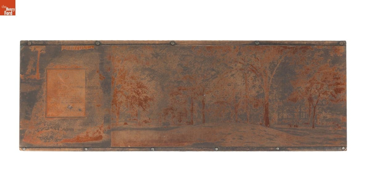Printing Block, 1860-1940