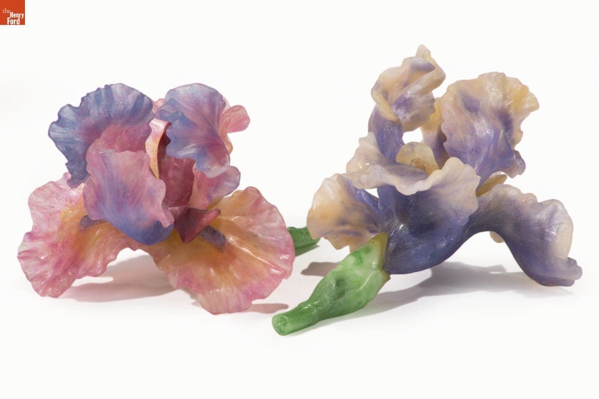 Two "Iris" by Kimiake Higuchi, 1996