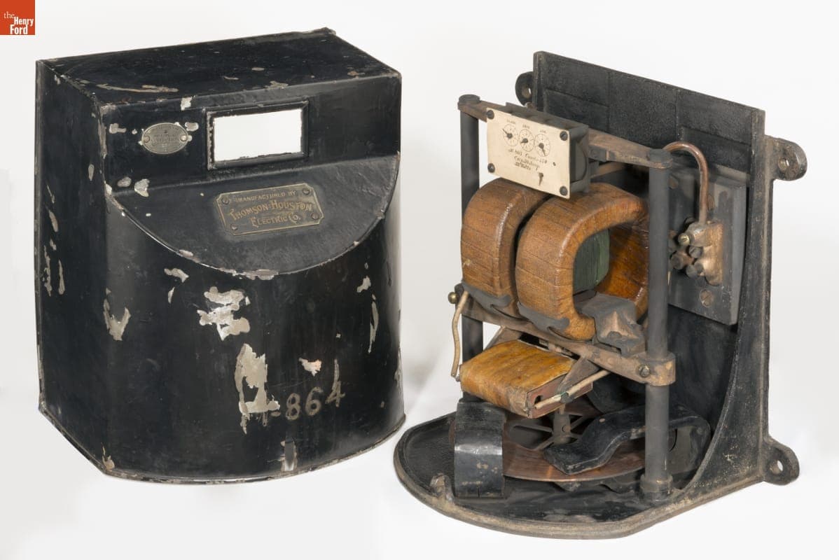 Thomson-Houston Recording Wattmeter, 1889-1892