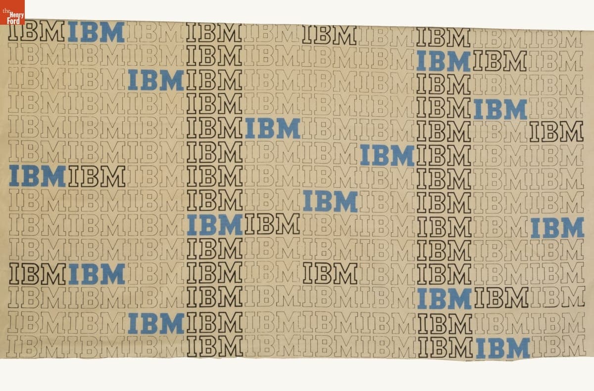 IBM Fabric, Designed by Angelo Testa, 1956-1960