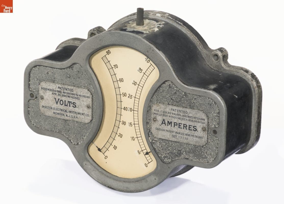 Weston Combination Voltmeter-Ammeter