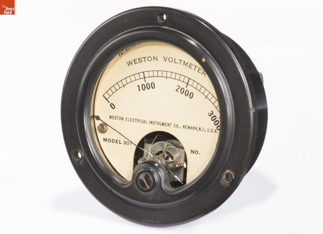 Weston Model 301 Voltmeter, circa 1911
