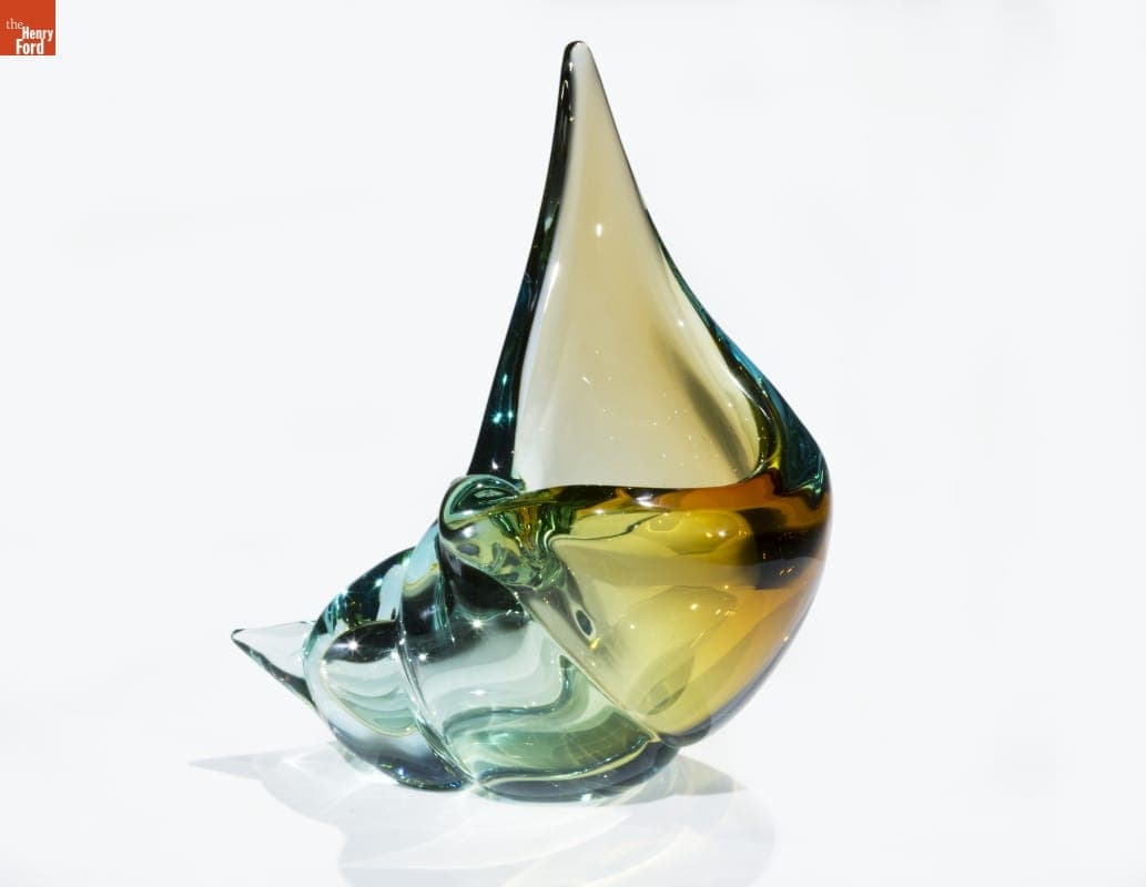 Murano Shell Paperweight, 1965-1966