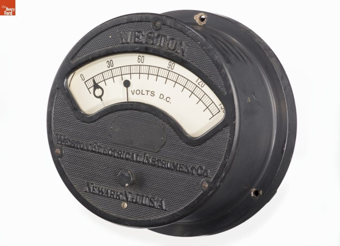 Weston Model 24 Voltmeter, 1901-1920