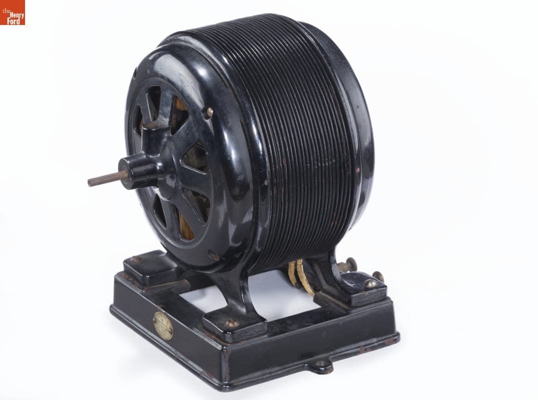 Westinghouse Induction Motor, Exhibited at the World's Columbian Exhibition, 1888-1889