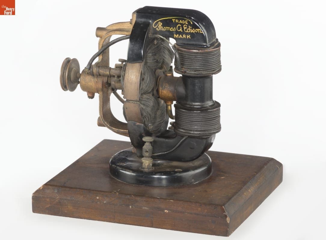 Edison Manufacturing Company Small Battery Motor, 1889-1911