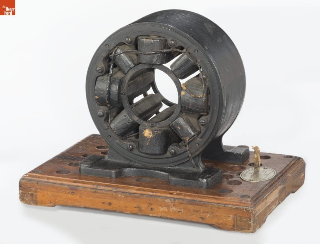 Stator for Westinghouse Induction Motor, 1889-1895