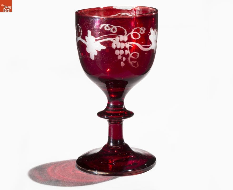 Cordial Glass, 1860-1880