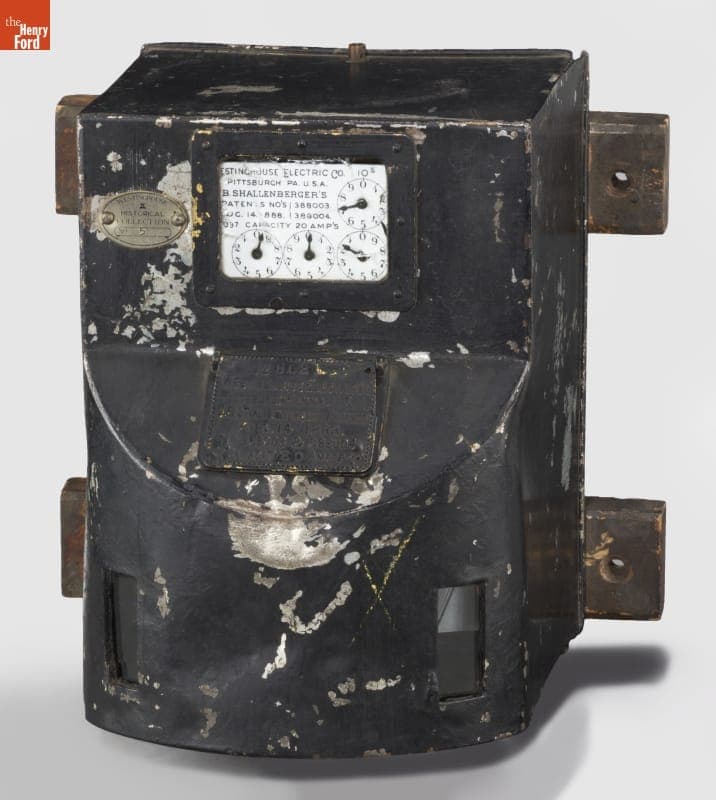 Westinghouse Shallenberger Ampere-hour Meter, 1888-1890