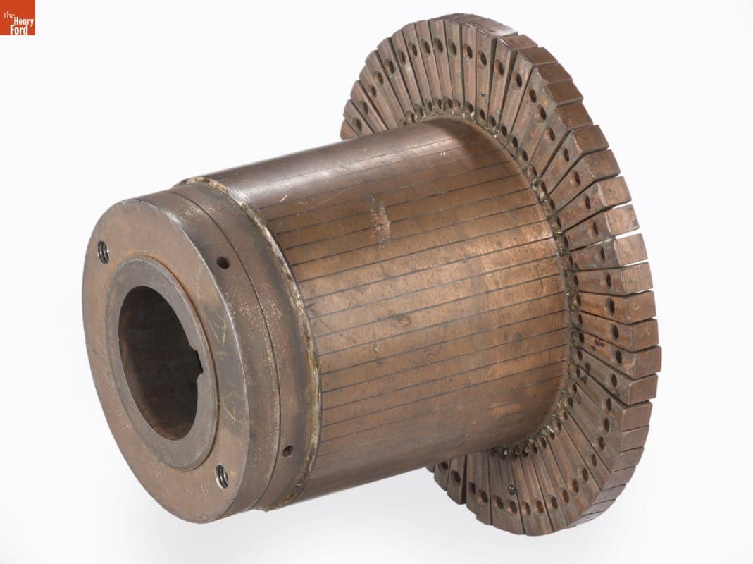 General Electric Commutator for Edison Motor, circa 1892