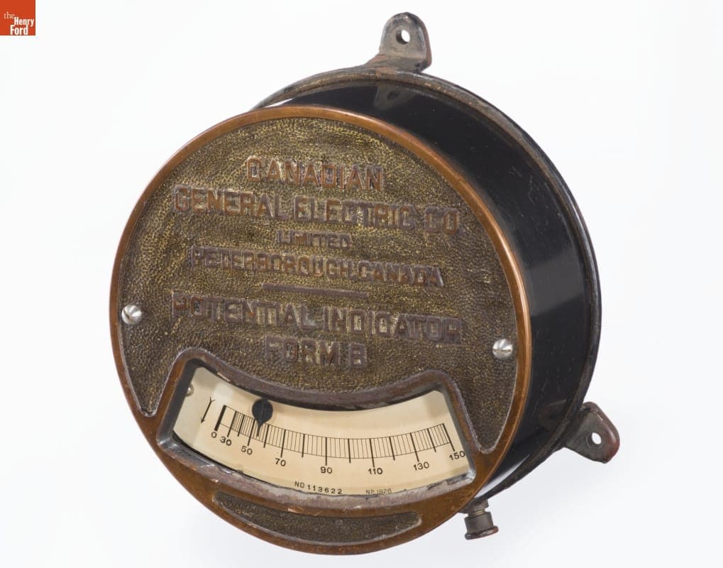 Canadian General Electric Form B Indicator, circa 1903