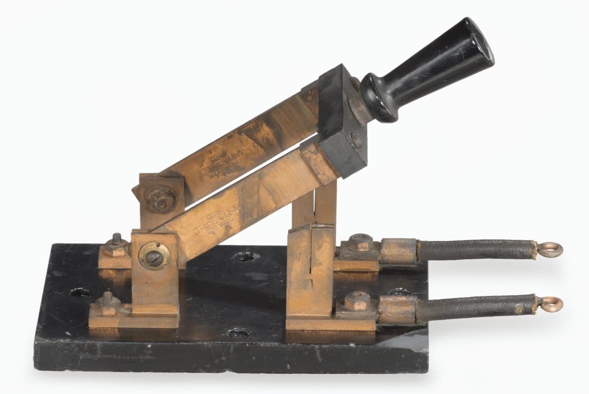 Trumbull Electric Manufacturing Company Electric Knife Switch, 1900-1920