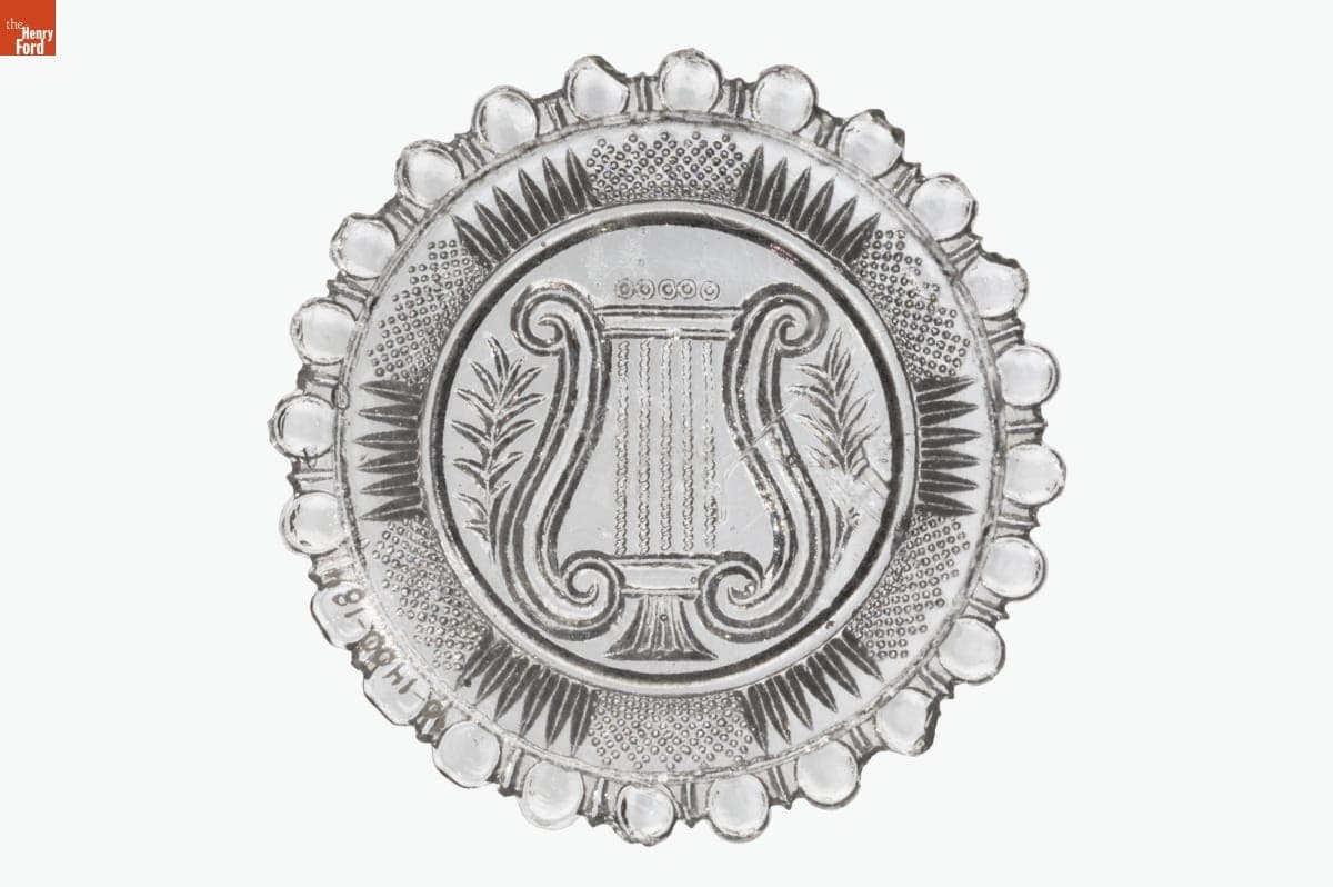 Cup Plate, 1825-1860