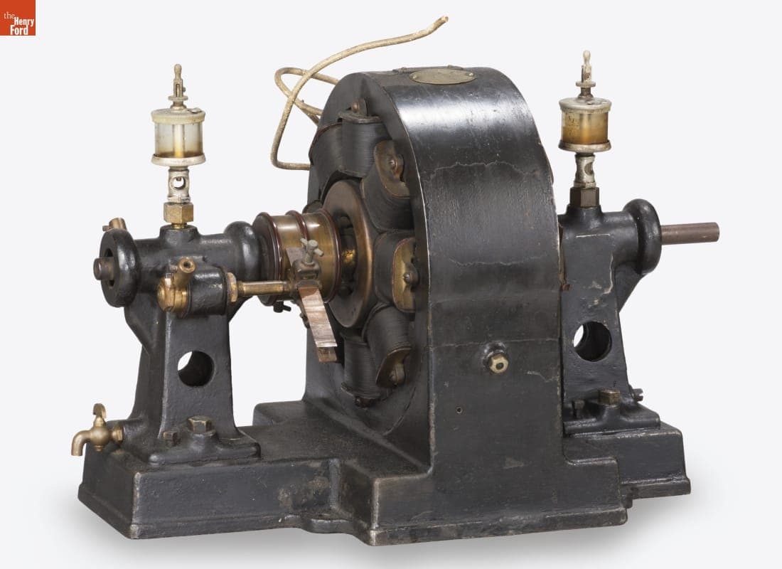 Westinghouse Pony Alternator, Used at Brown University, circa 1893