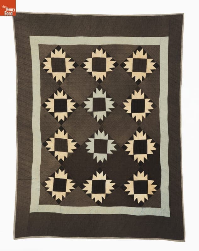 Amish "Star" Quilt, circa 1915