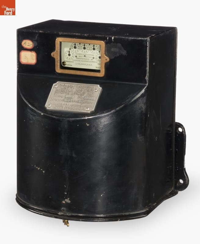 Thomson-Houston Recording Wattmeter, 1890-1892