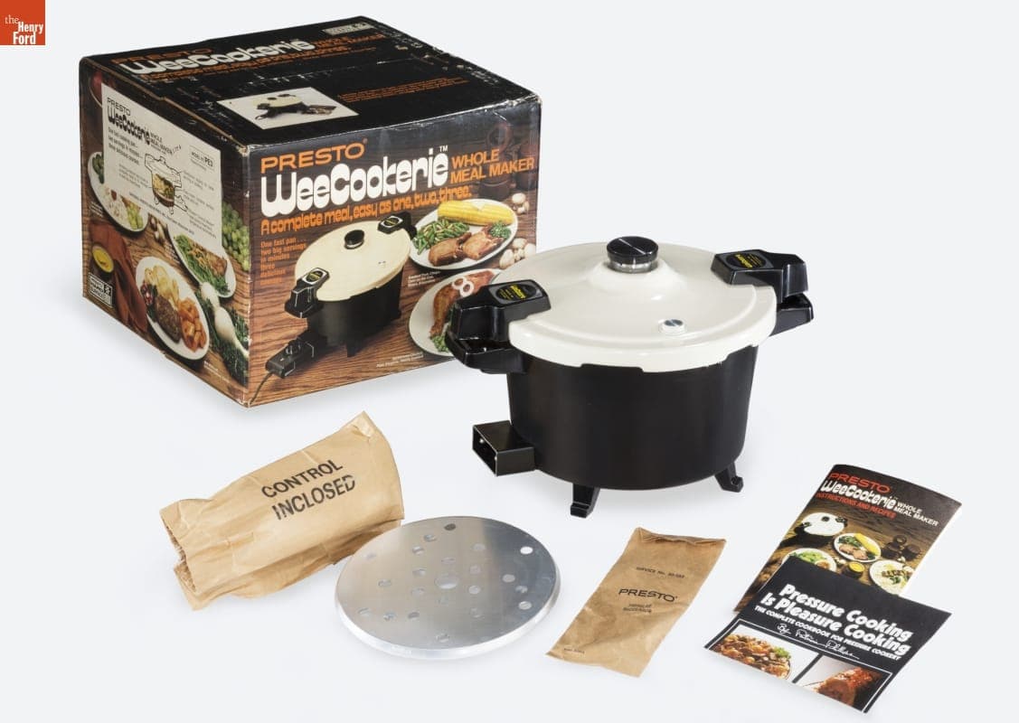 Presto WeeCookerie Pressure Pan, circa 1979