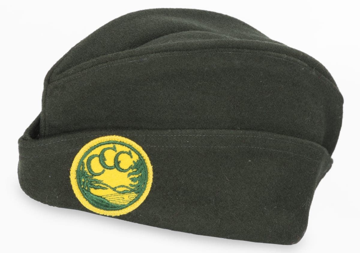 Civilian Conservation Corps Garrison Cap, 1939-1942
