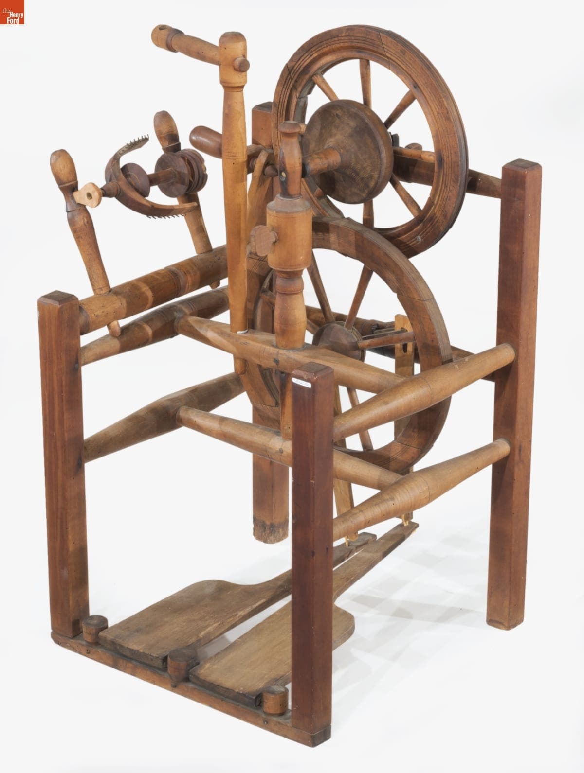 Flax Wheel, 1810-1840