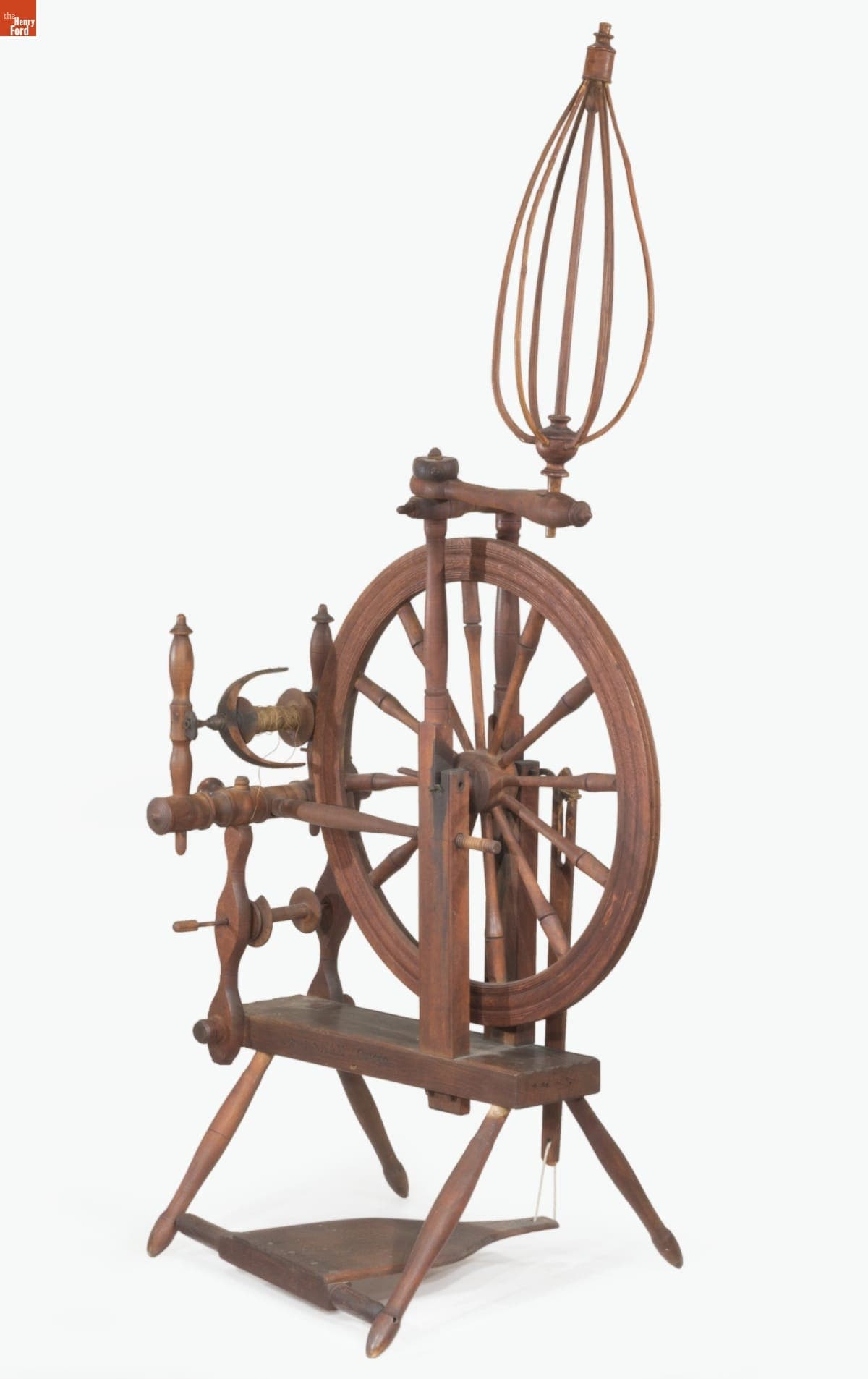 Flax Wheel Made by Joel Farnham, 1794-1830