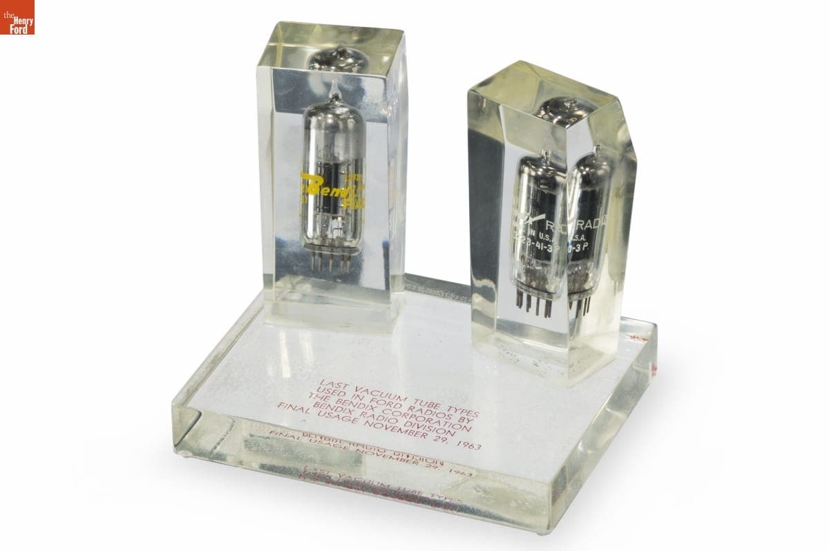 Bendix Radio Vacuum Tube Display, 1963