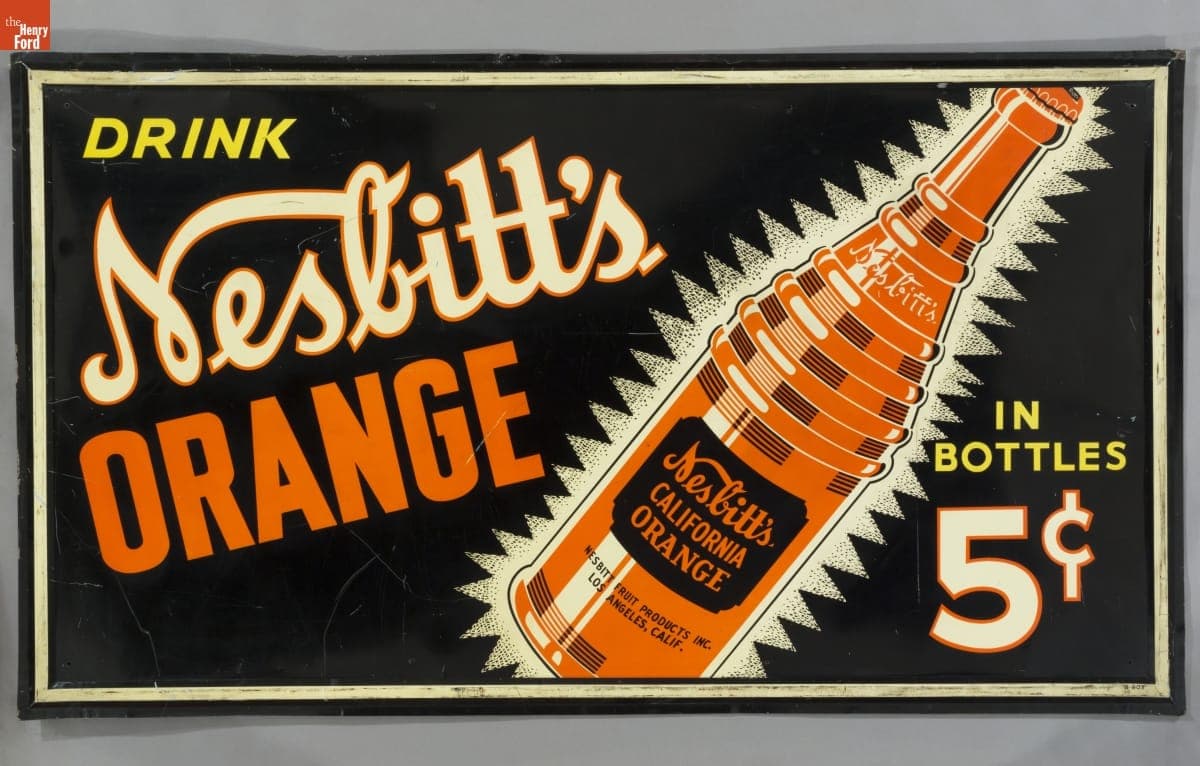 Nesbitt's Orange Sign, 1938-1941