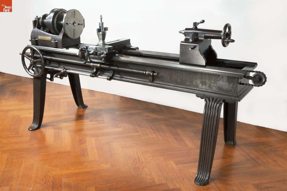 D. Chamberlain Lathe, circa 1865