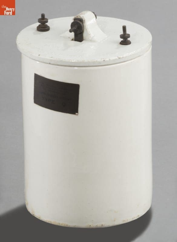 Edison Manufacturing Company Type Q Battery, 1900-1910