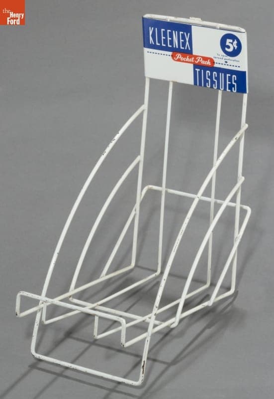 Kleenex Display Rack, 1938-1965