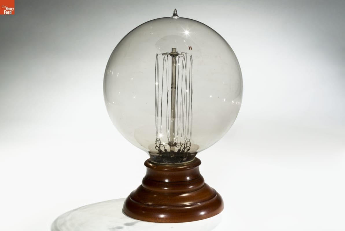 General Electric Tungsten Light Bulb, 1912