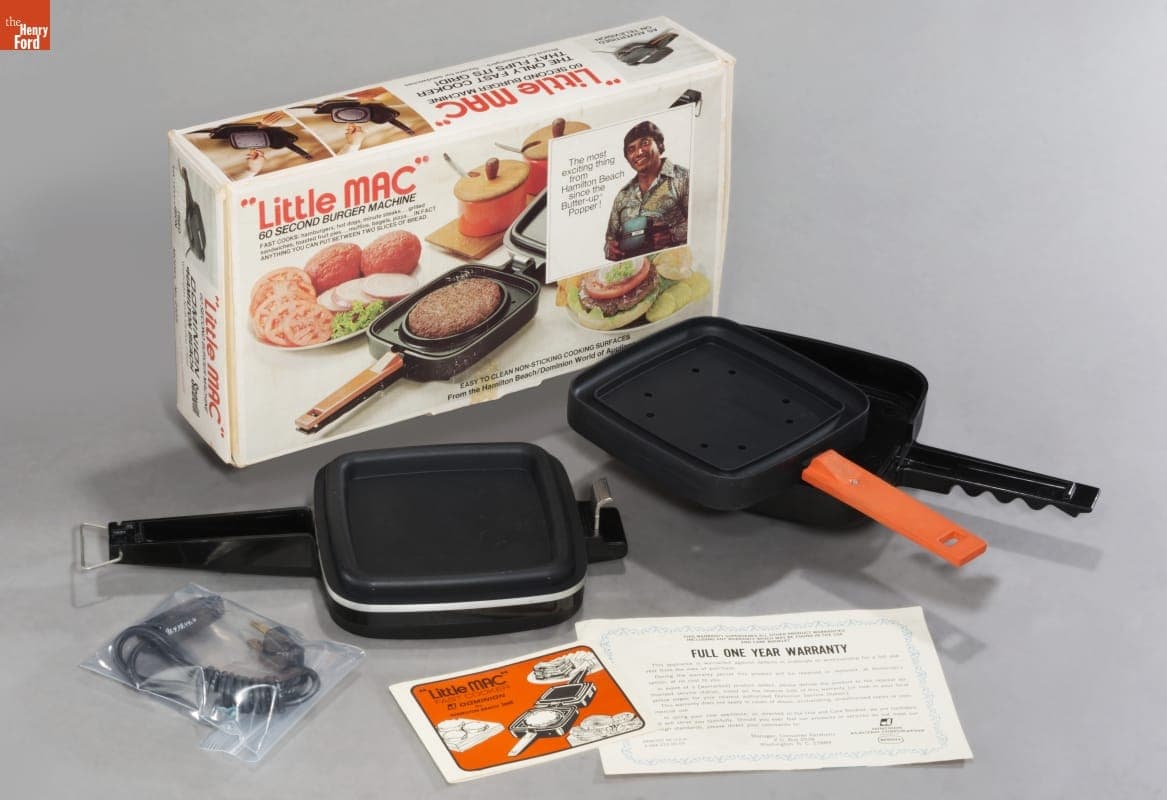 "Little MAC" 60 Second Burger Machine Grill, circa 1977