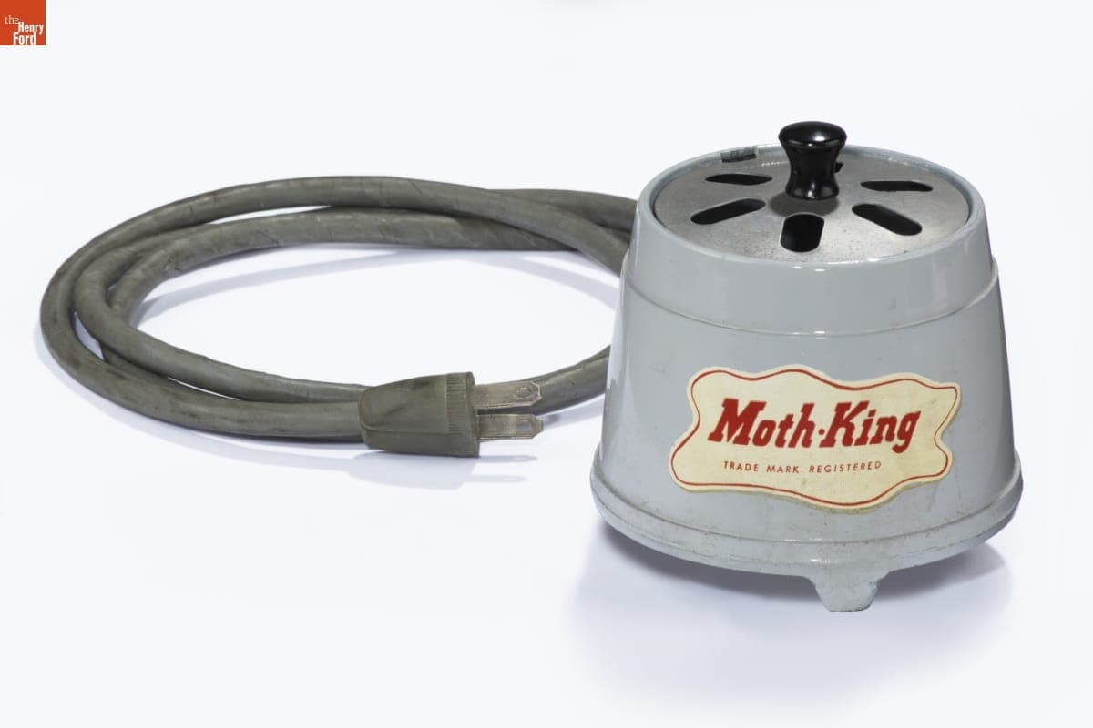 Moth King Insecticide Vaporizer, Used by the Harvey S. Firestone Family, circa 1947