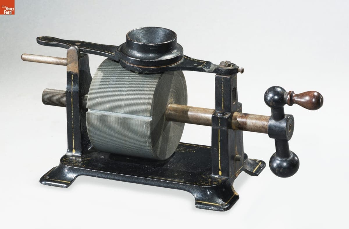 Tinfoil Phonograph, circa 1879
