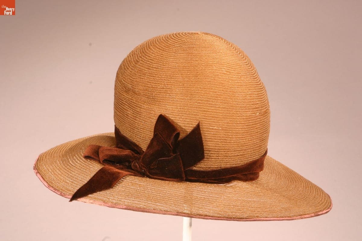 Cloche, Worn by Elizabeth Parke Firestone, 1920-1935