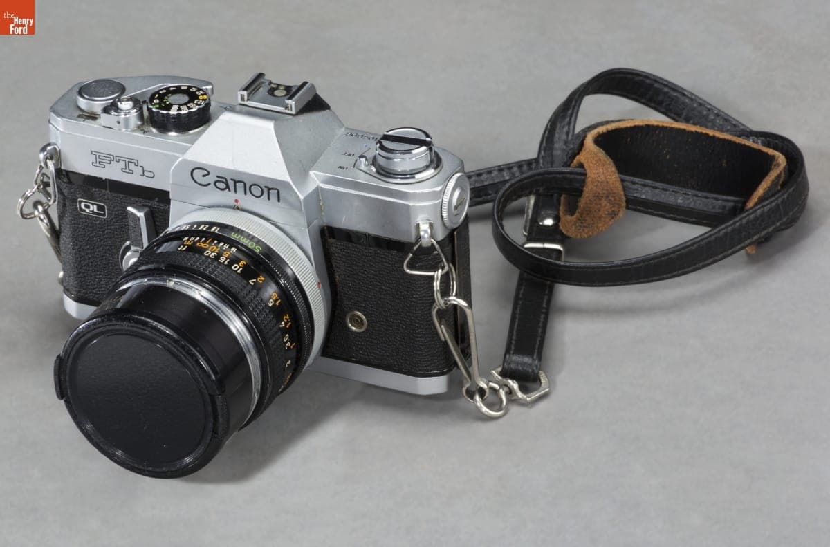 Canon FTb QL Camera, Used by John Margolies, 1971-1976