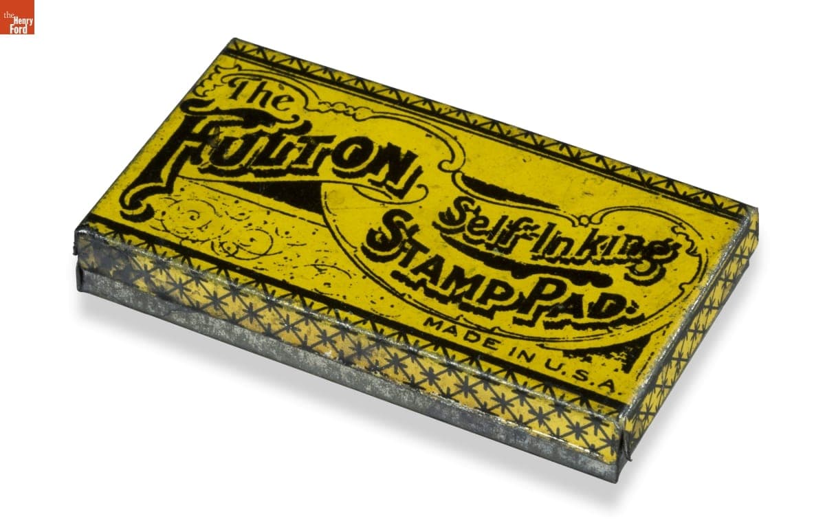 Fulton Specialty Co. Self-Inking Stamp Pad, 1915-1925
