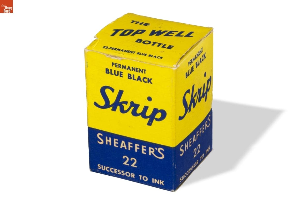 Sheaffer's Skrip Ink Box, 1950-1960
