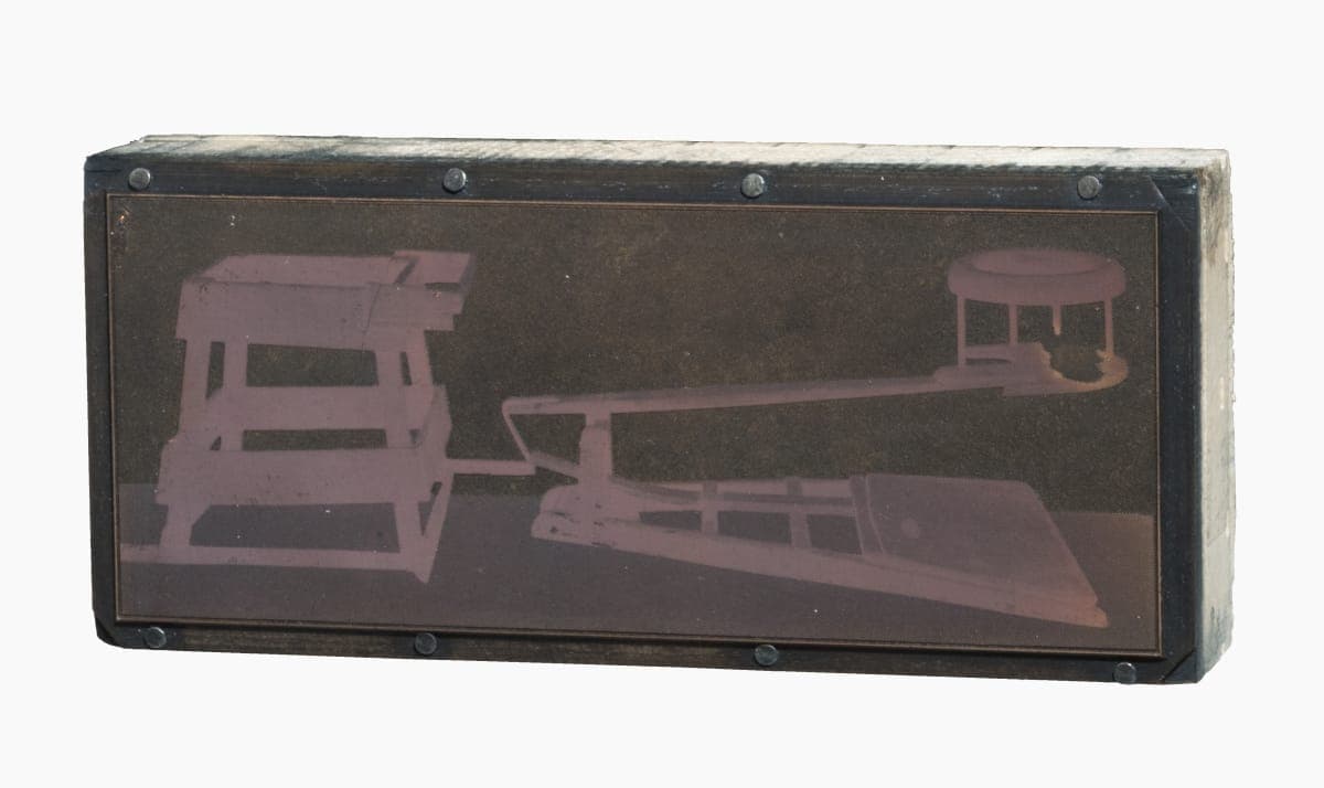 Printing Plate with Image of a Baby Tender and Jumper