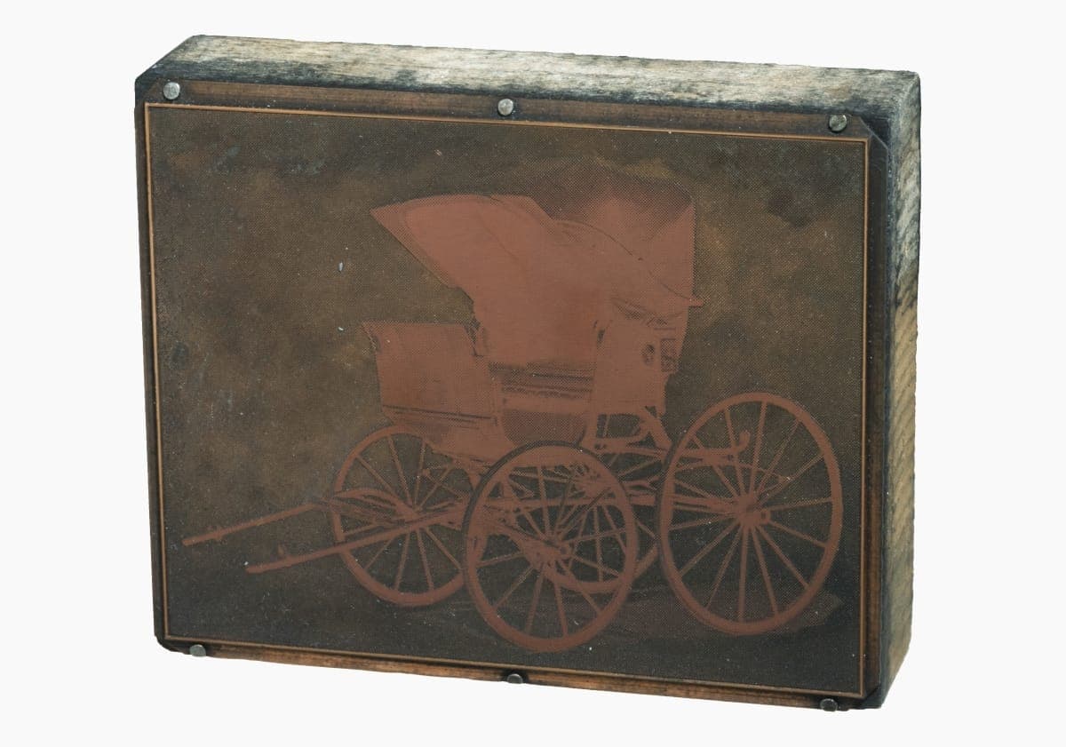 Printing Plate with Image of a Phaeton